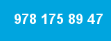 978 175 89 47 978 175 89 47